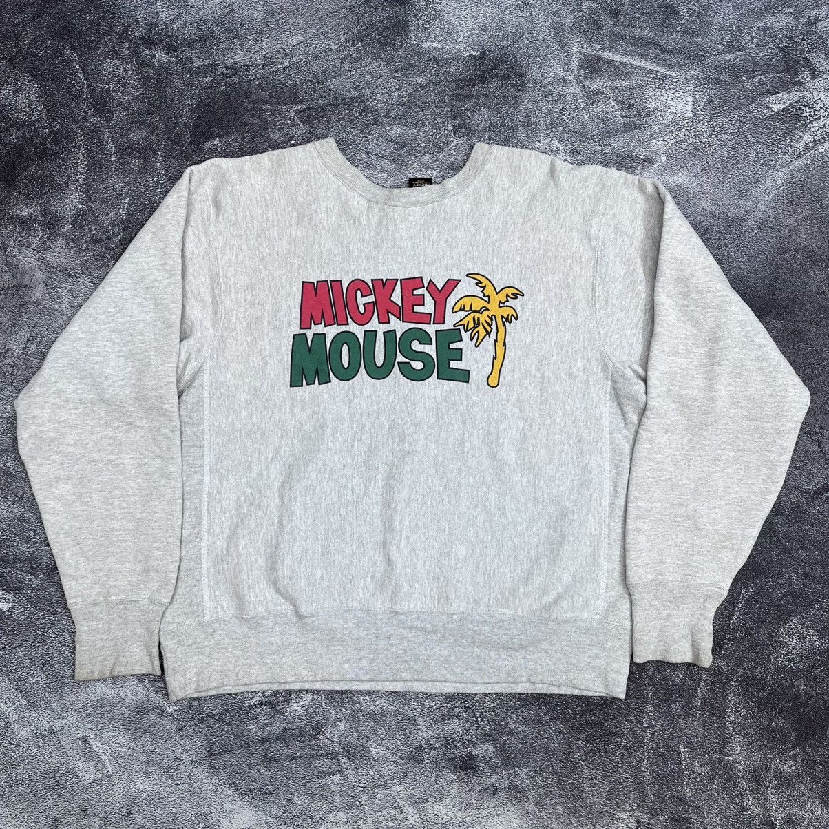 Mickey Mouse Vintage Mickey Mouse Bob Marley Rasta Sweatshirt Size US XL / EU 56 / 4 - 4 Thumbnail