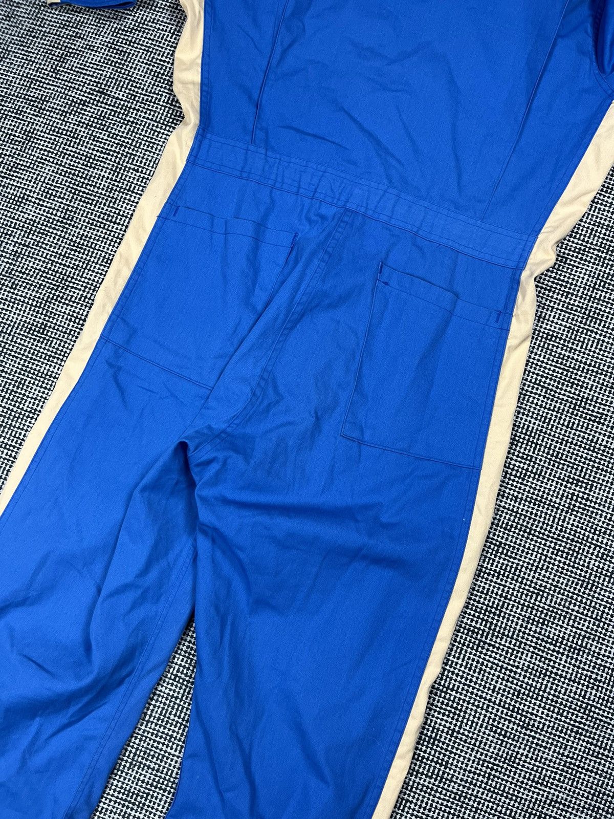 Japanese Brand × Vintage 80s vintage Japanese mechanic overalls jumpsuit worker Size US S / EU 44-46 / 1 - 10 Thumbnail