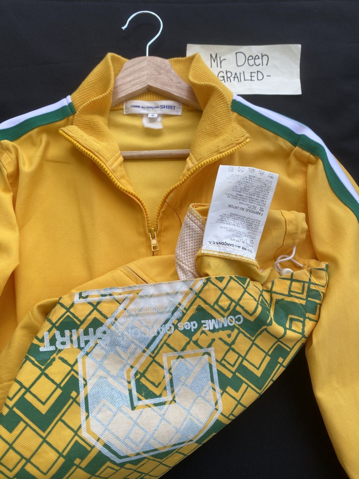 Comme des Garcons Rare Comme Des Garcons SHIRT Yellow Jacket Size US M / EU 48-50 / 2 - 17 Thumbnail