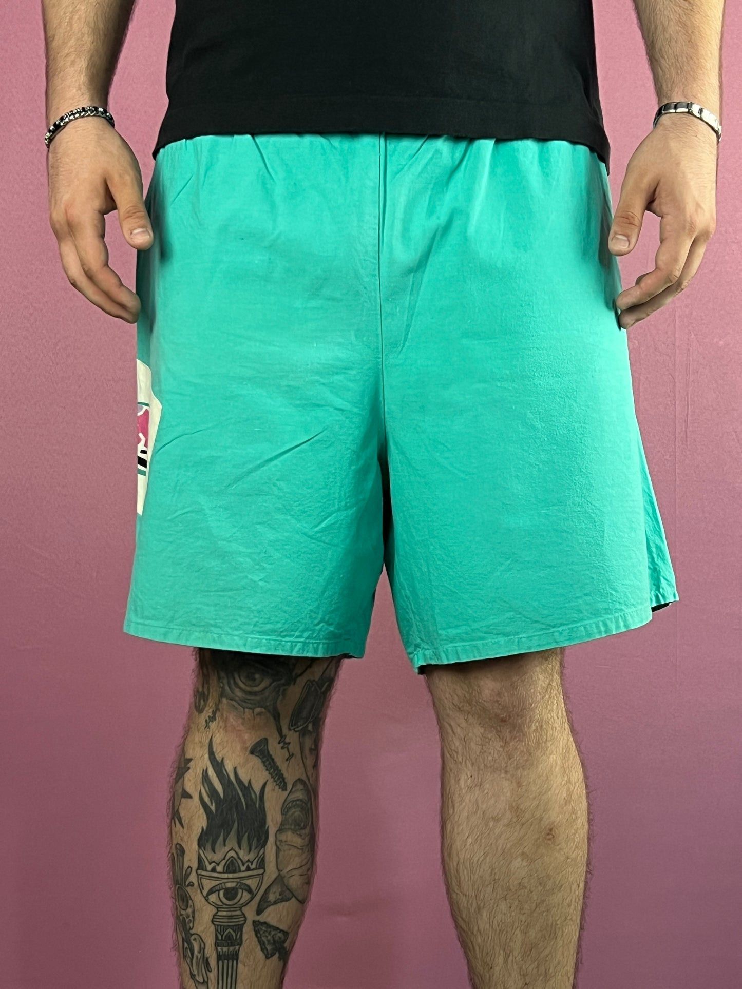 Vintage 90s Skate Zone Vintage Men's Sport Shorts - XL Size US 40 / EU 56 - 2 Thumbnail