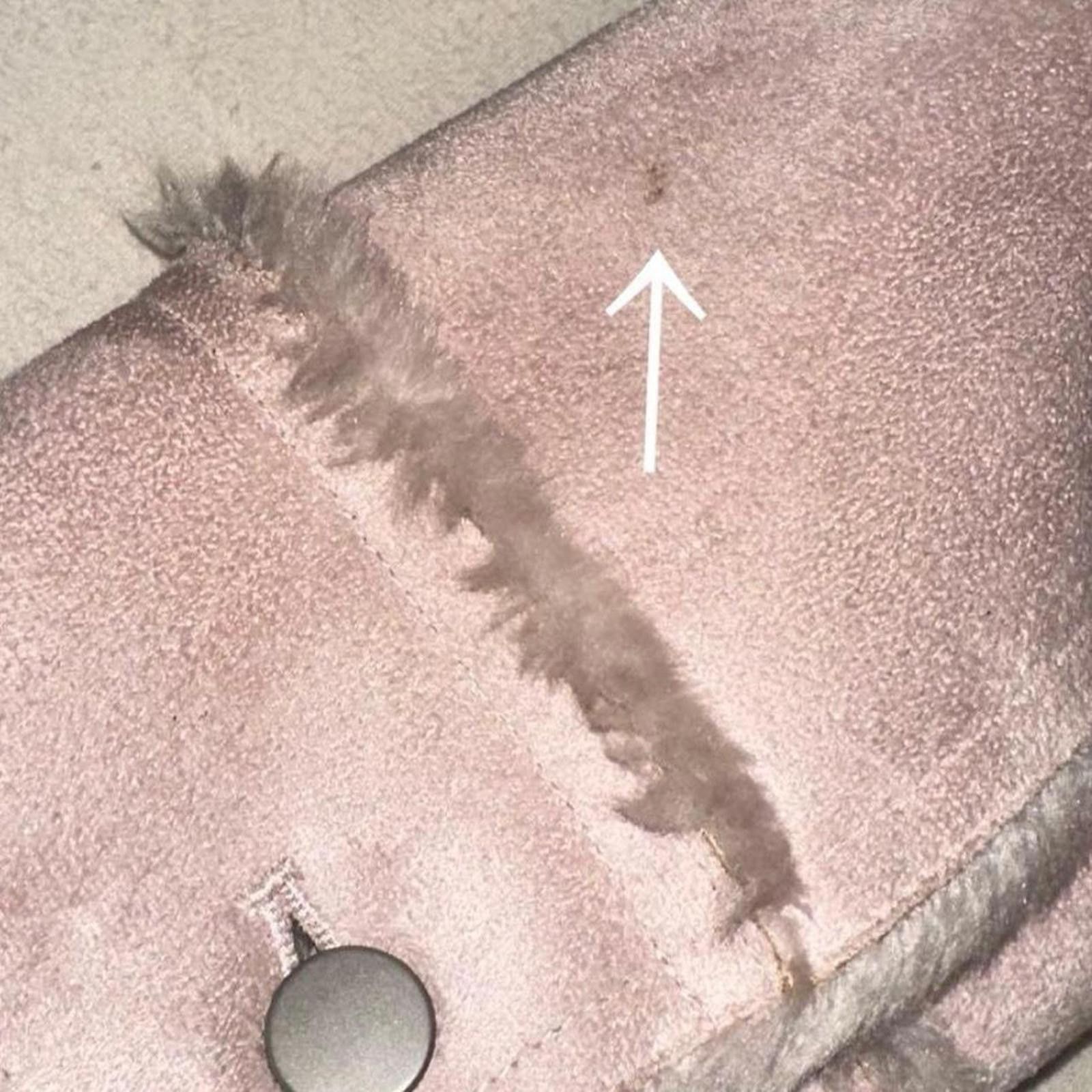 Other Faux leather / fur whimsy coquette baby pink jacket coat Size S / US 4 / IT 40 - 4 Thumbnail