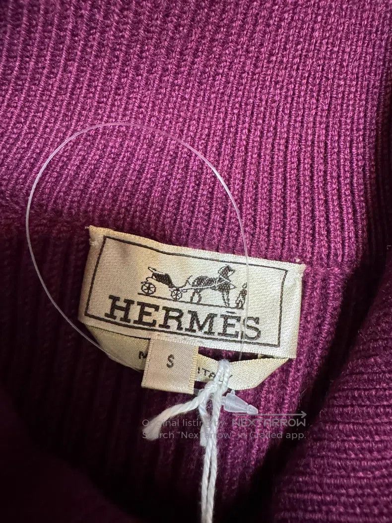 Hermes Hermes Goat cashmere coat, 100% goat cashmere, thick style Size US S / EU 44-46 / 1 - 5 Thumbnail