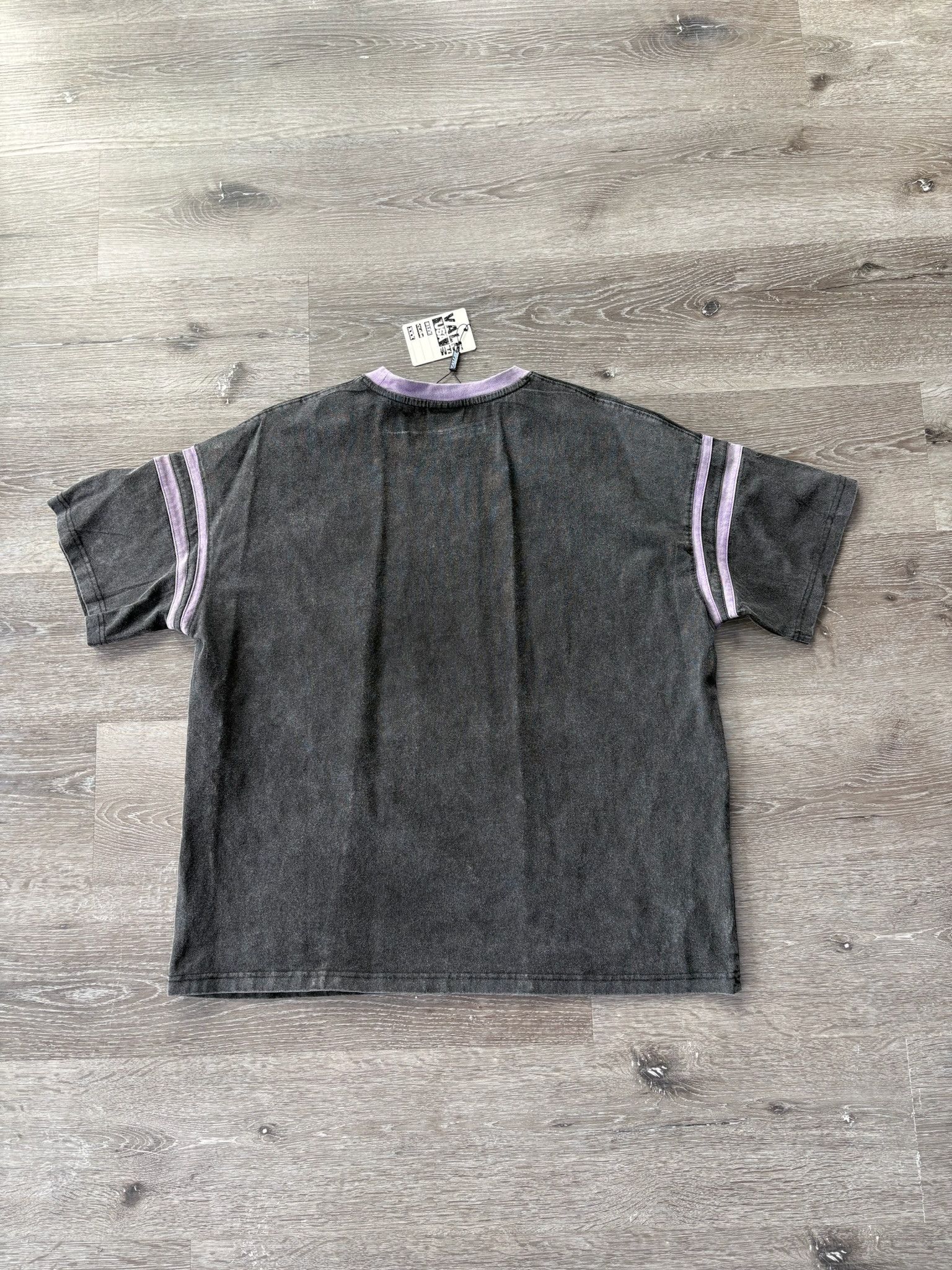 Vale Vale "Purple Rays" Bling Tee Shirt Size US L / EU 52-54 / 3 - 2 Thumbnail