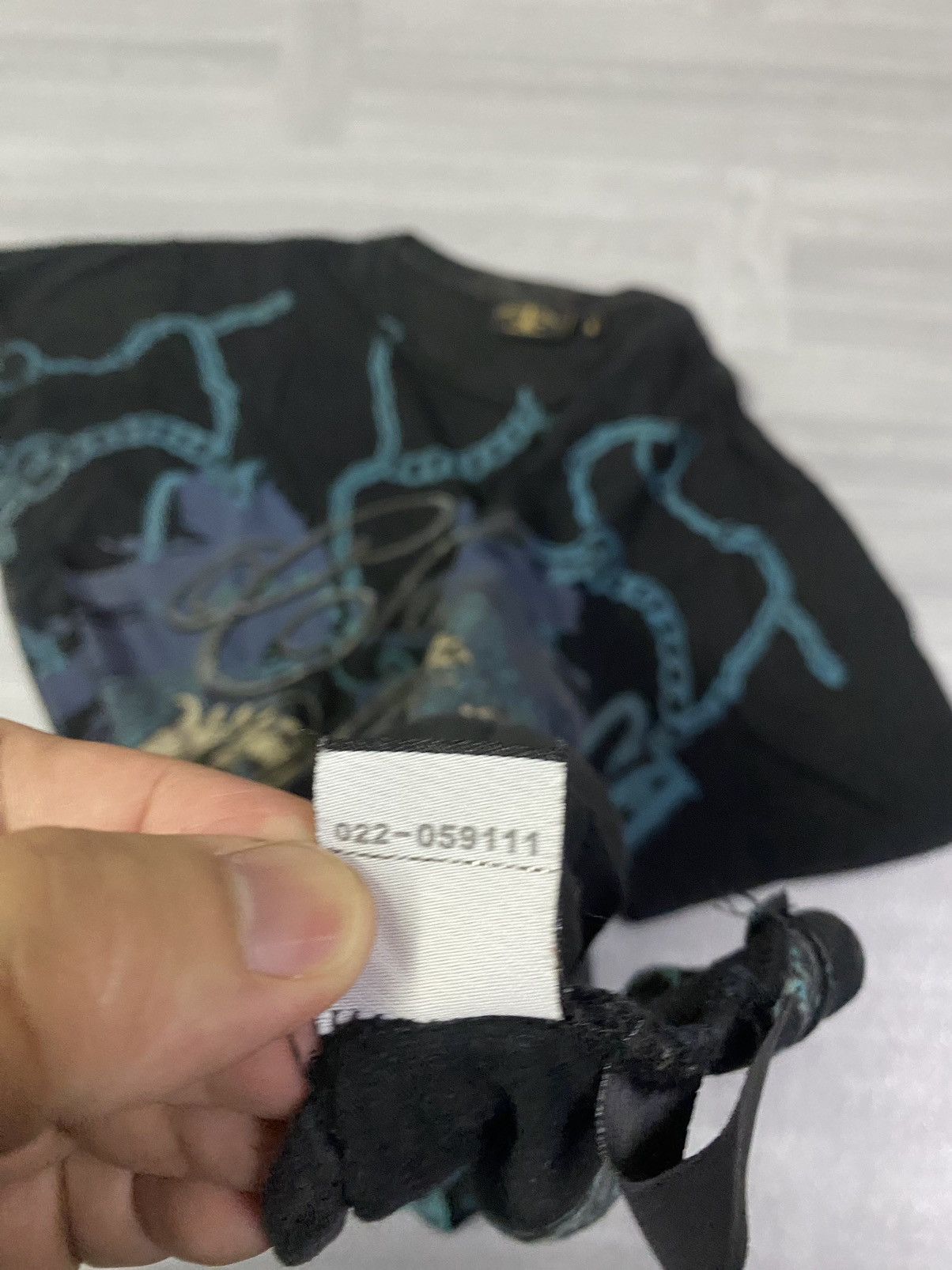 Ed Hardy Vintage Y2K Crristian Audigier Dragon Crown T-Shirt Size US S / EU 44-46 / 1 - 12 Thumbnail