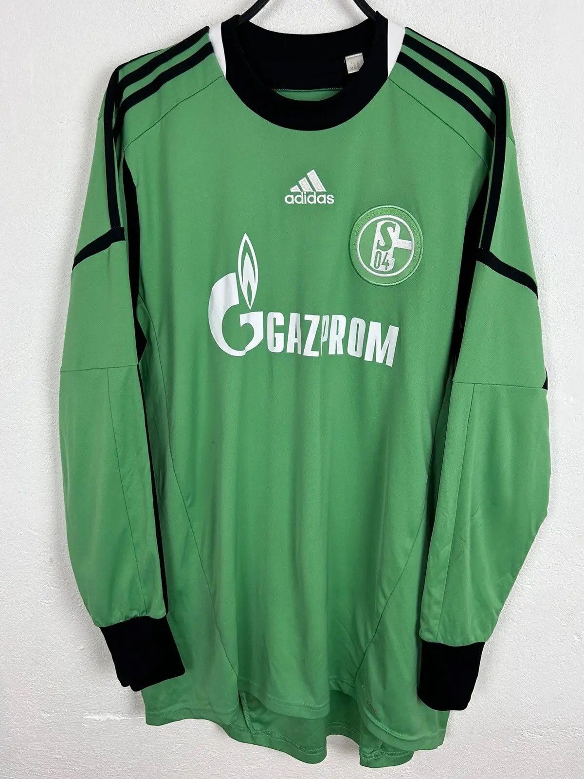 Adidas Adidas Schalke 04 2012/13 #36 Lars Unnerstall GK 3 Jersey Size US XL / EU 56 / 4 - 2 Thumbnail