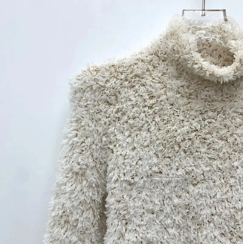 Loewe Loewe Beige Knitted Women's Pullover Sweater . Size S / US 4 / IT 40 - 3 Thumbnail