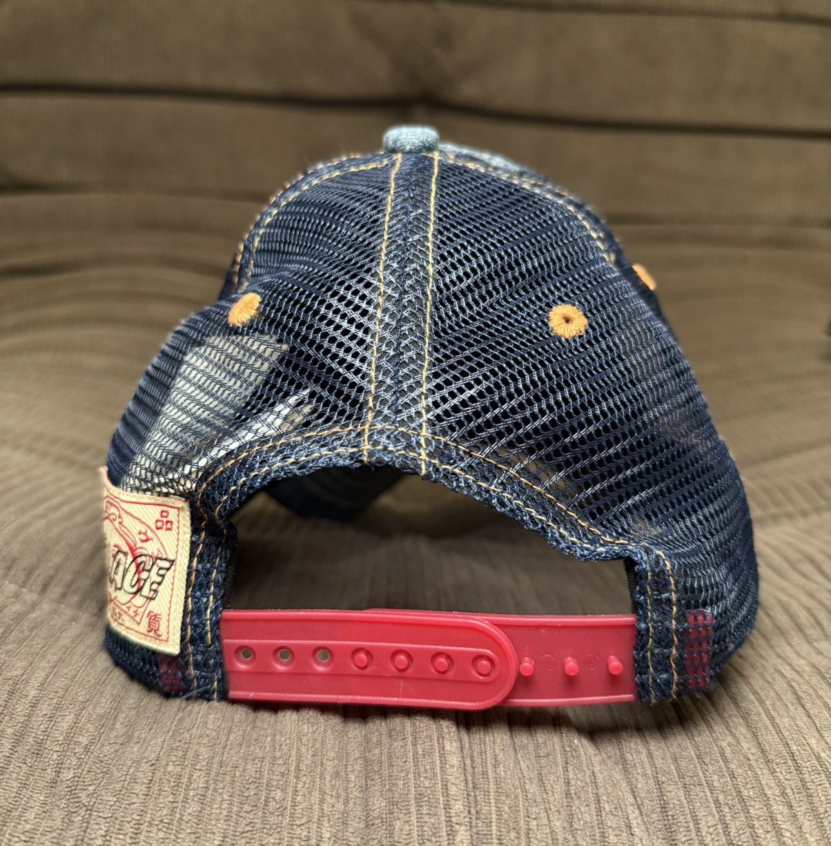 Palace Palace x Evisu Trucker Hat Size ONE SIZE - 3 Thumbnail