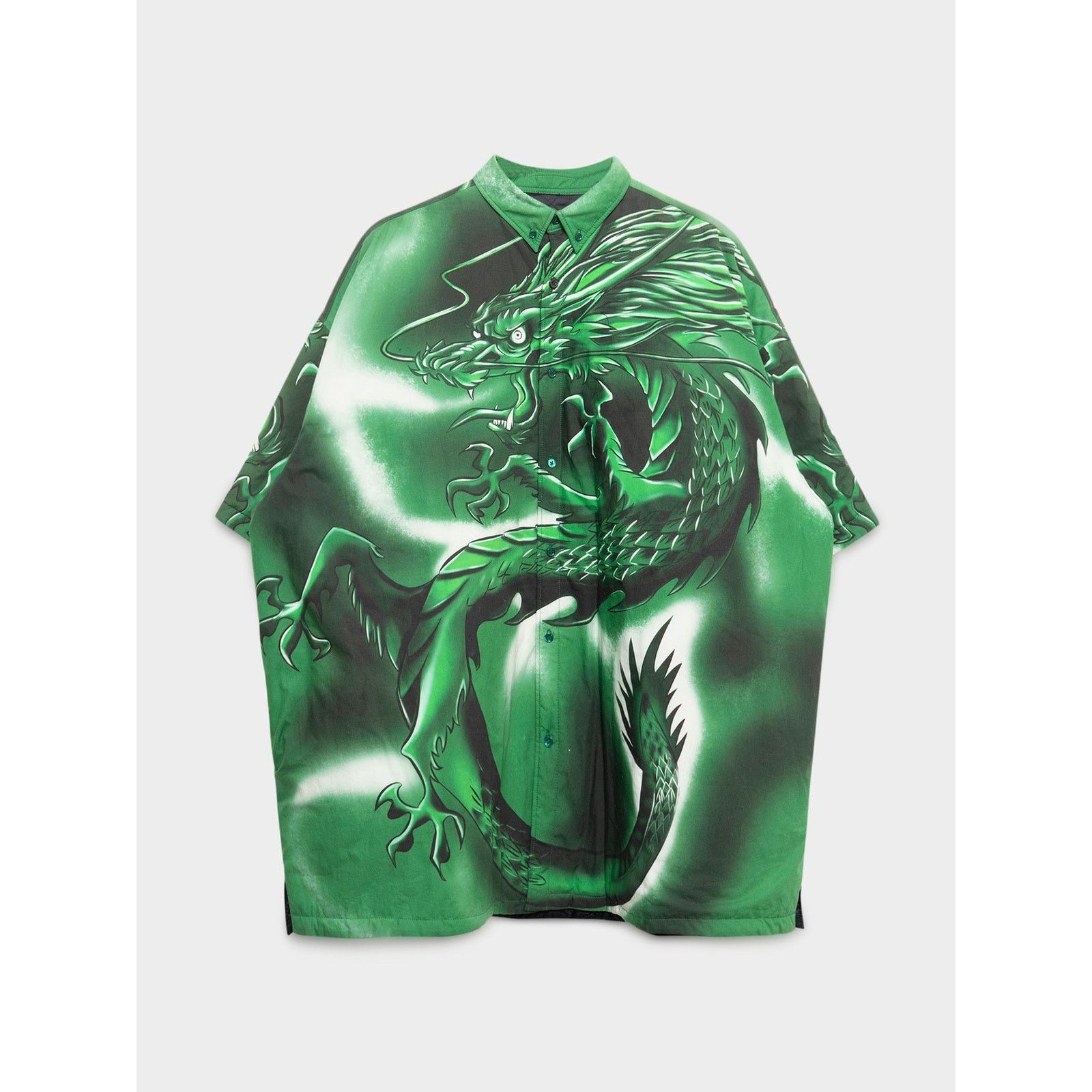 Balenciaga Dragon Padded Shirt Size US M / EU 48-50 / 2 - 1 Thumbnail