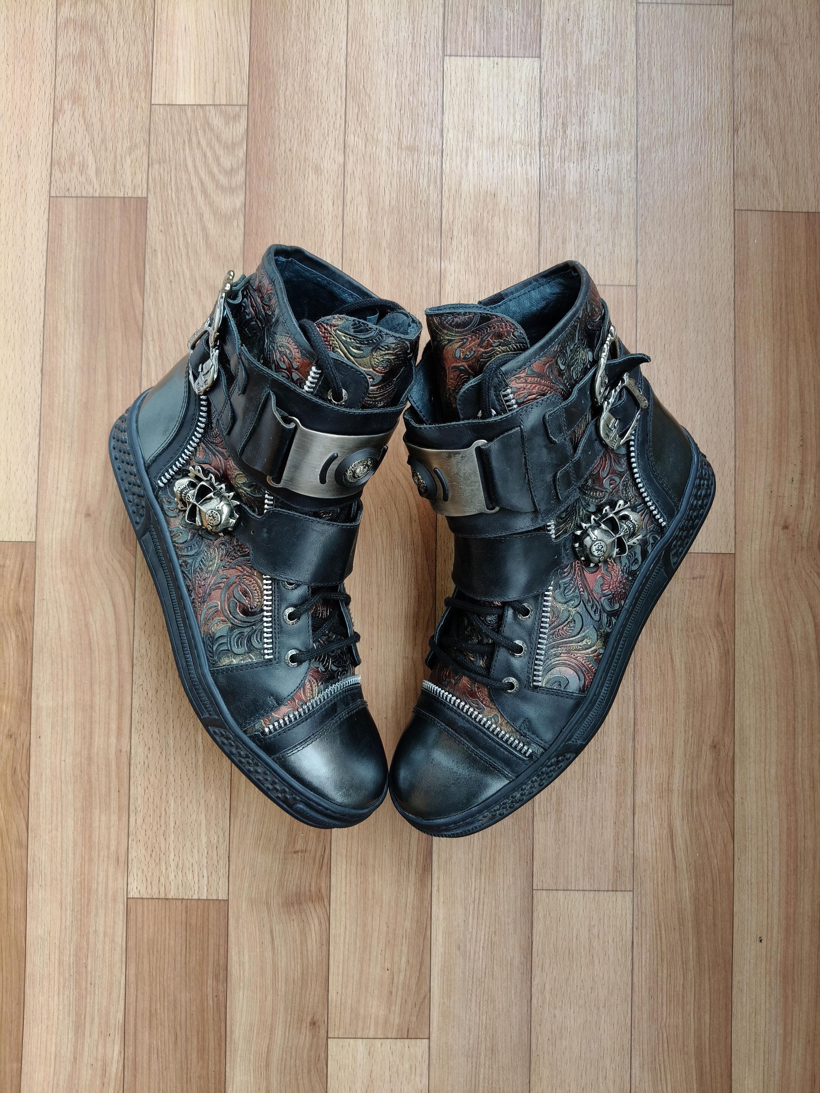 New Rock 🔥 New rock high top sneakers Size US 10 / EU 43 - 5 Thumbnail