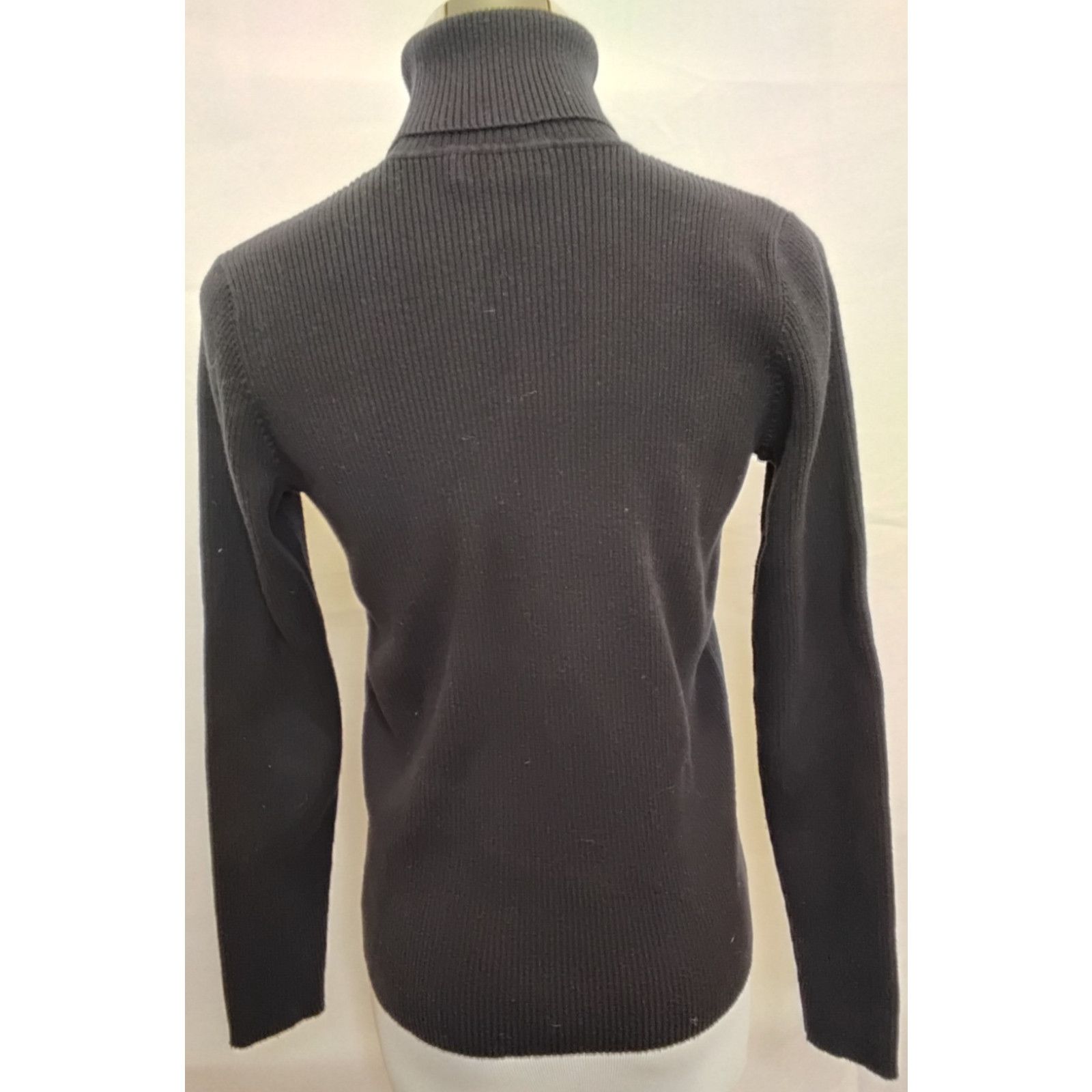 Lauren Ralph Lauren Lauren Ralph Lauren Roll Over Turtleneck Women's M Black VTG Size M / US 6-8 / IT 42-44 - 3 Thumbnail