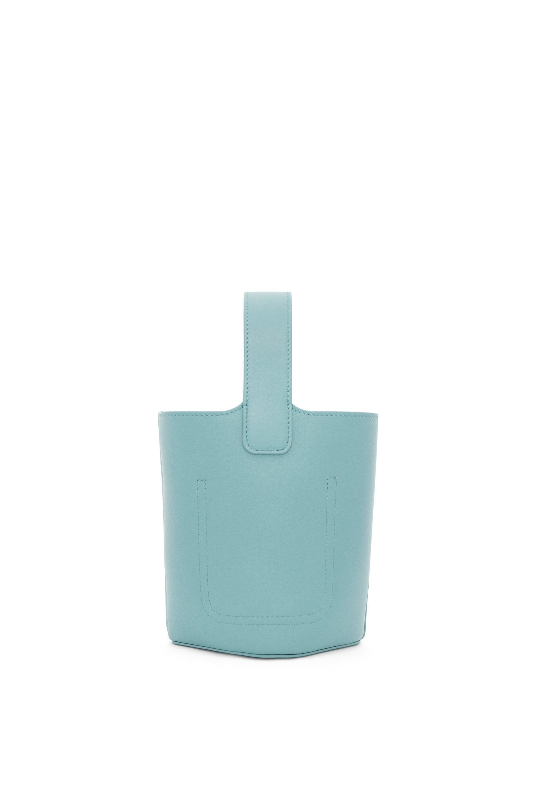 Loewe o1in1g0426 Size: OS/ Mini Pebble Bucket Bag in Blue Size ONE SIZE - 3 Thumbnail