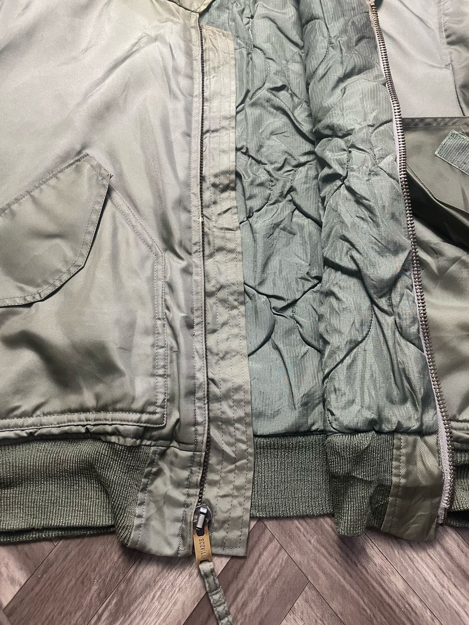 Vintage Vintage Air Force Flight Jacket Army Size US L / EU 52-54 / 3 - 22 Thumbnail