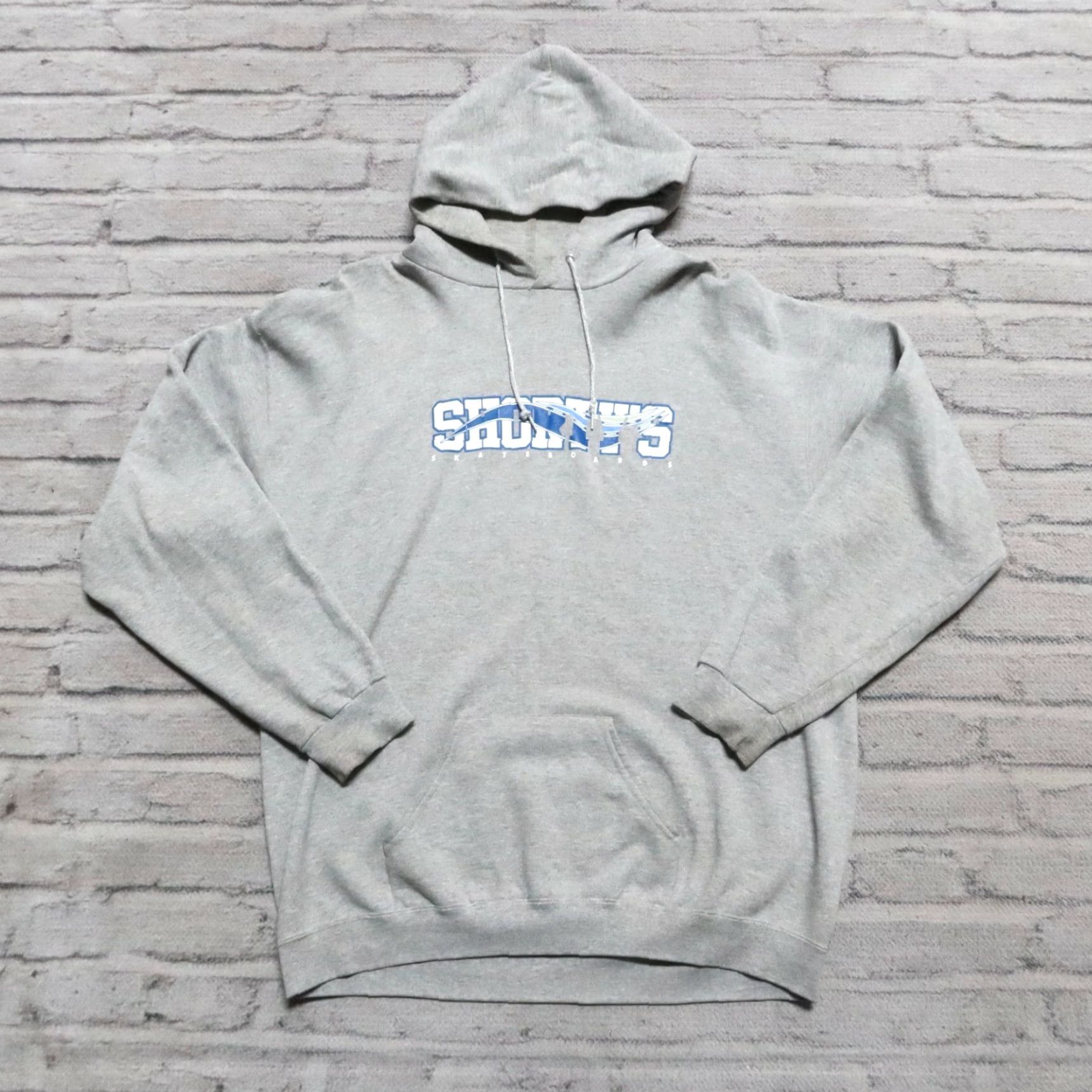 Vintage VINTAGE Shorty's Skateboards Logo Hoodie Sweatshirt Mens Size L Heather Grey Sweatshirt 90s Logo Hoodie Mens Long Sleeve Skateboards Hoodie Size US L / EU 52-54 / 3 - 2 Thumbnail