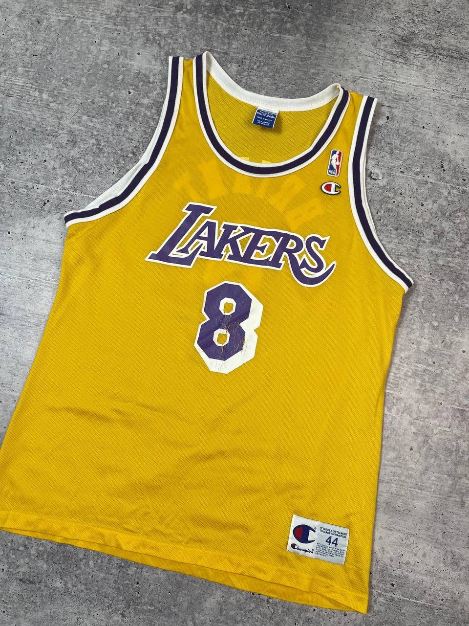 NBA Vintage Champion Lakers NBA Bryant Jersey Y2K Size US L / EU 52-54 / 3 - 3 Thumbnail