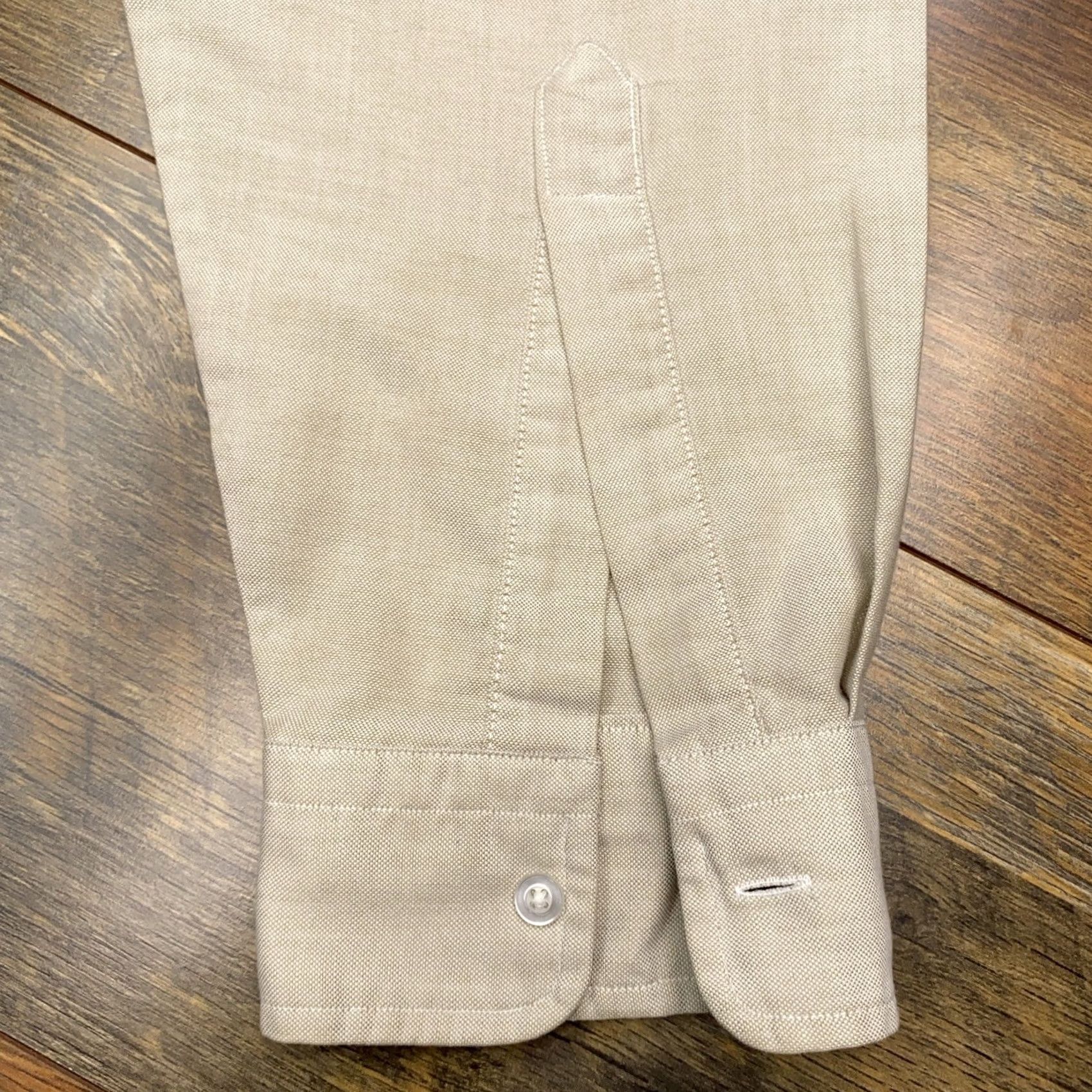 Vintage VINTAGE LL Bean Shirt Mens 17 Beige Button Up Pocket Shirt Size US XL / EU 56 / 4 - 7 Thumbnail