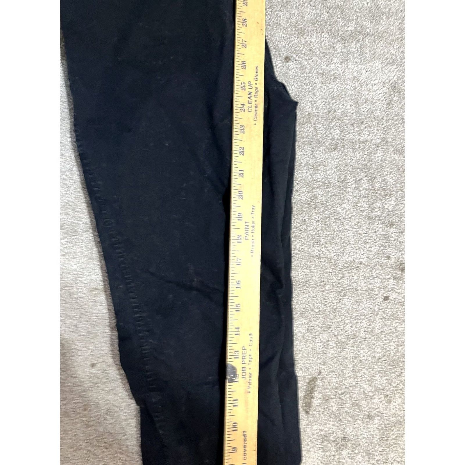 Old Navy Old Navy Black Pixie Skinny Ankle Pants Women Size 10 Pockets Slim 22in Inseam Crop Flat Front Cotton Blend Regular Pocketed Women's Pants Size 32" / US 10 / IT 46 - 7 Thumbnail