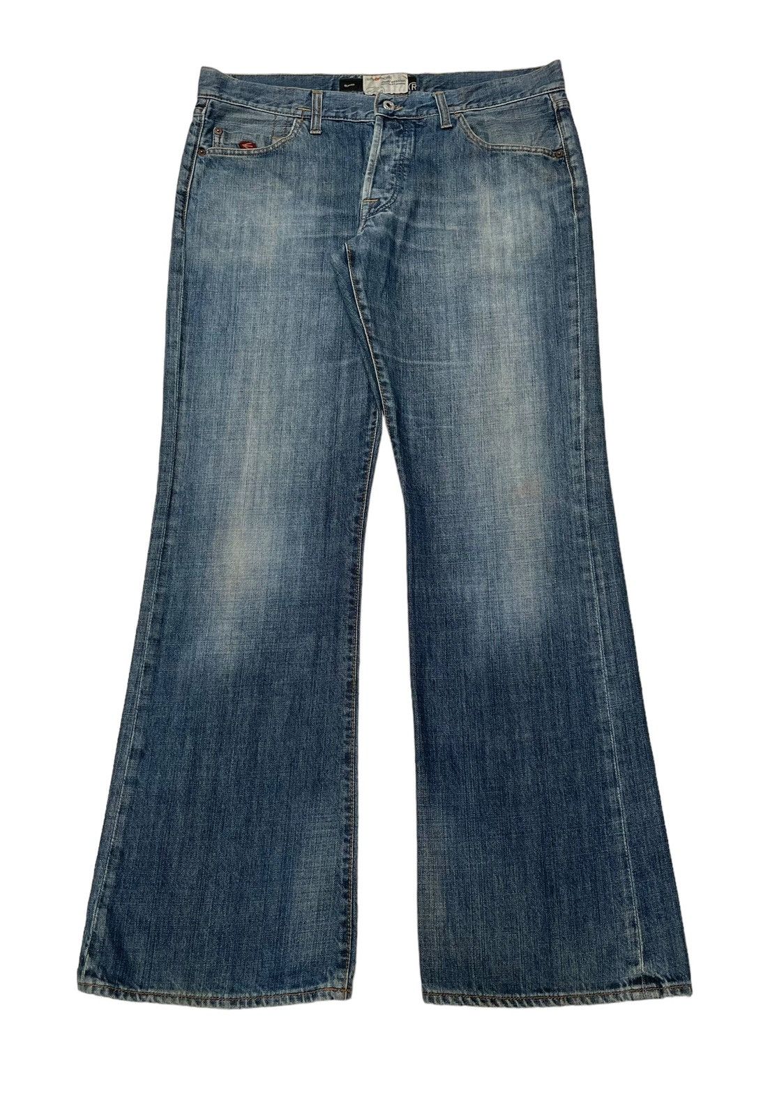 image of Vintage Brand Energie Flared Jeans 2000S in Denim, Men's (Size 36)