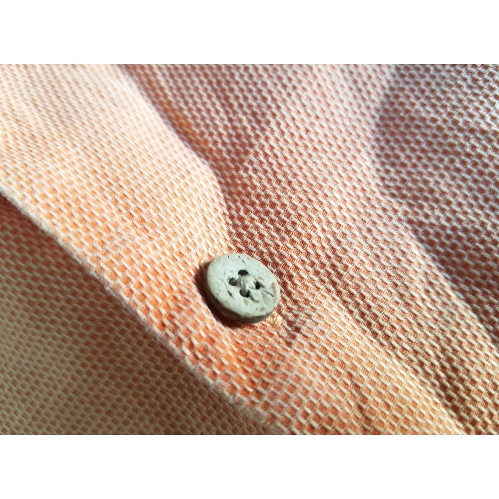 Vintage Vintage Ryan Michael Silk Blend Peach Men's XL Button-Up Shirt User: Vintage Ryan Michael Silk Blend Peach Men's XL Button-Up Shirt Size US XL / EU 56 / 4 - 7 Thumbnail