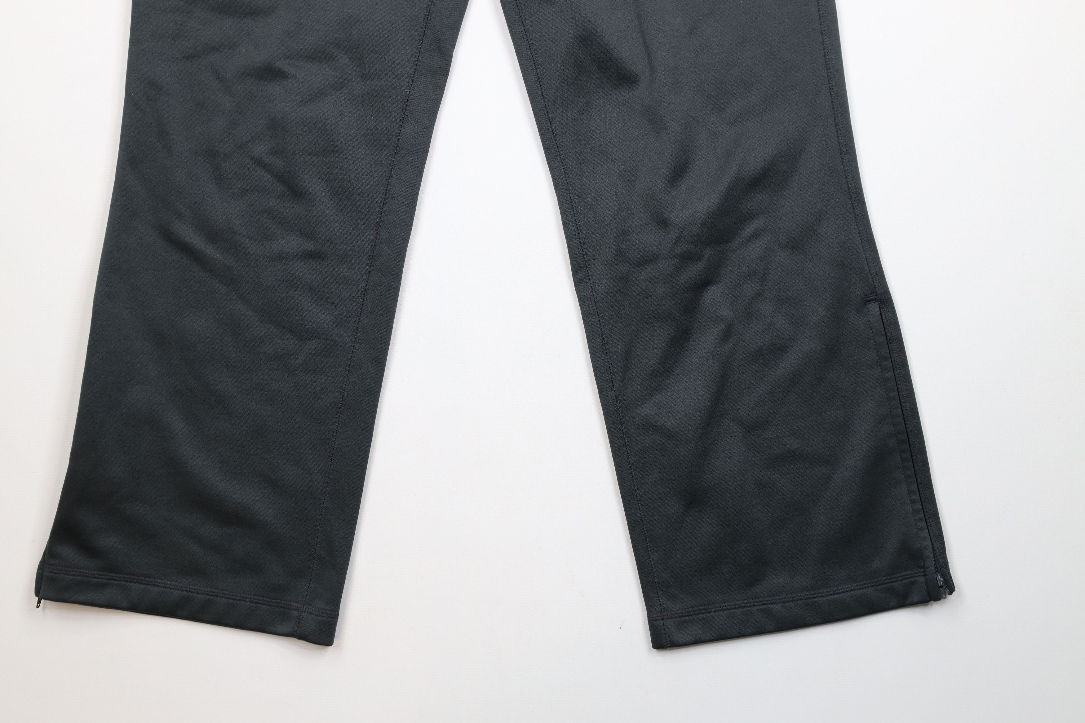 Nike × Vintage Vintage Y2K Nike Therma Fit Mini Swoosh Wide Leg Sweatpants Size US 34 / EU 50 - 4 Thumbnail