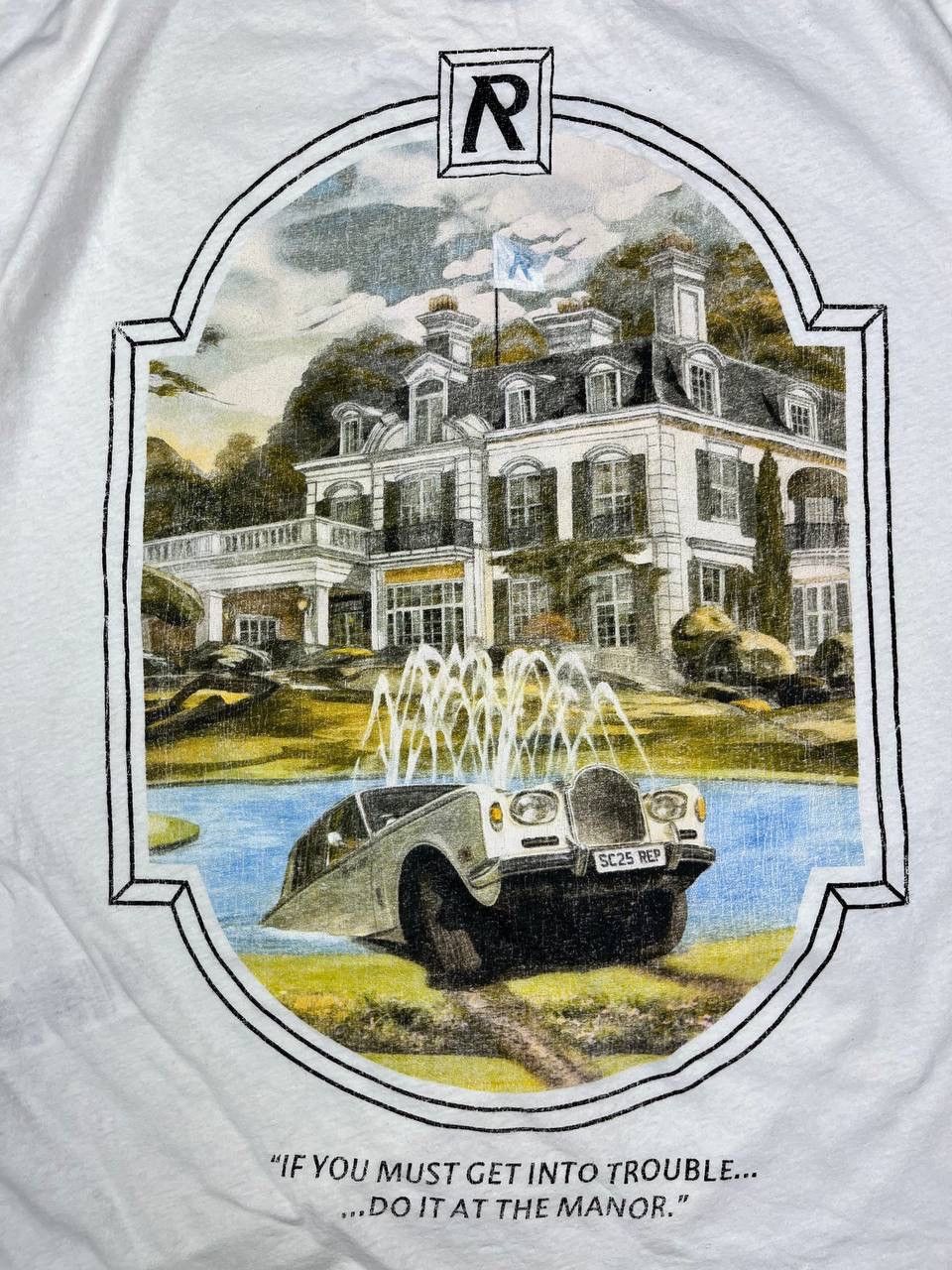 Represent Clo. Represent Graphic Print White T-Shirt 85% Organic Cotton Size US M / EU 48-50 / 2 - 12 Thumbnail