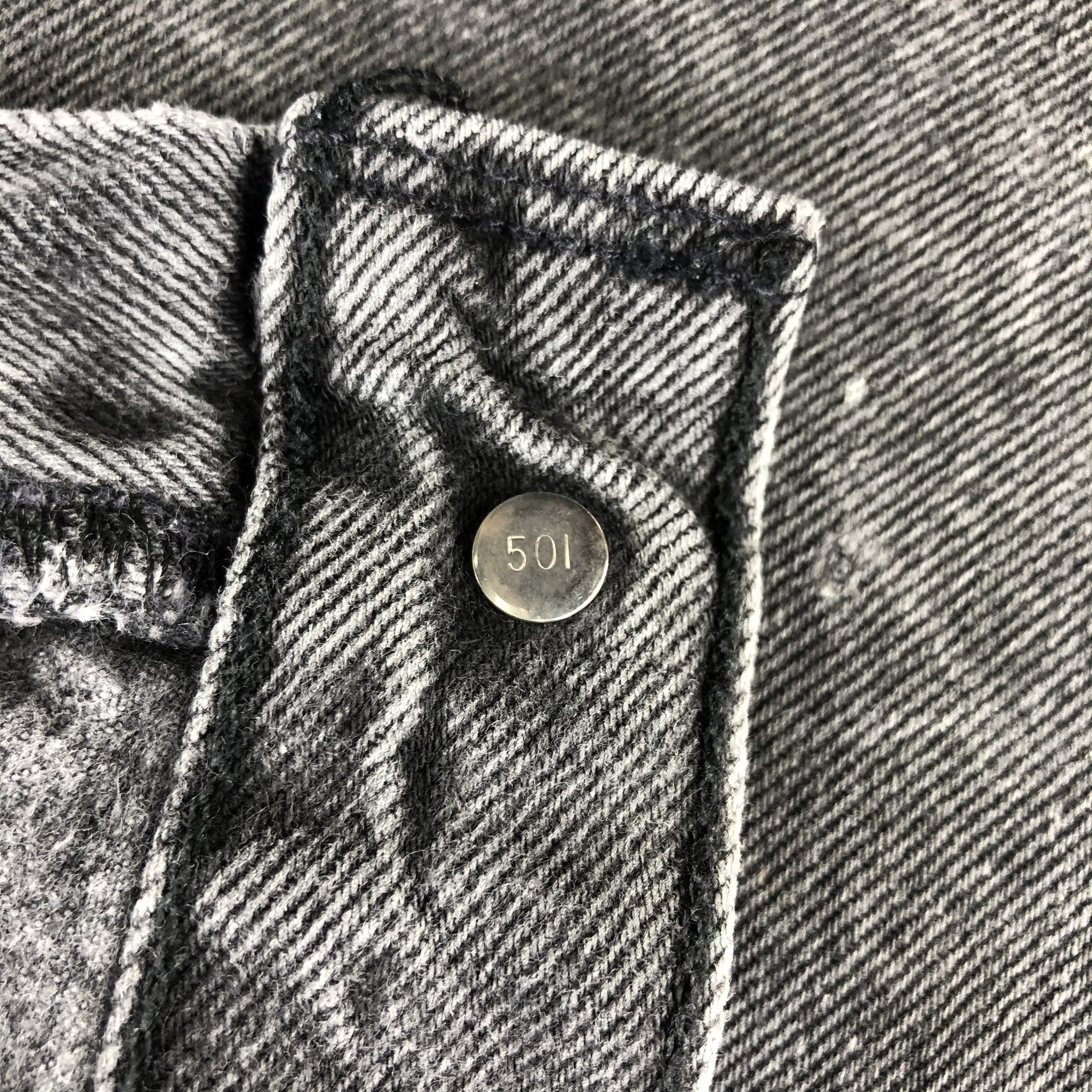Levi's Vintage 90s Distress Levis 501 Jeans-J1455 Size US 38 / EU 54 - 11 Thumbnail