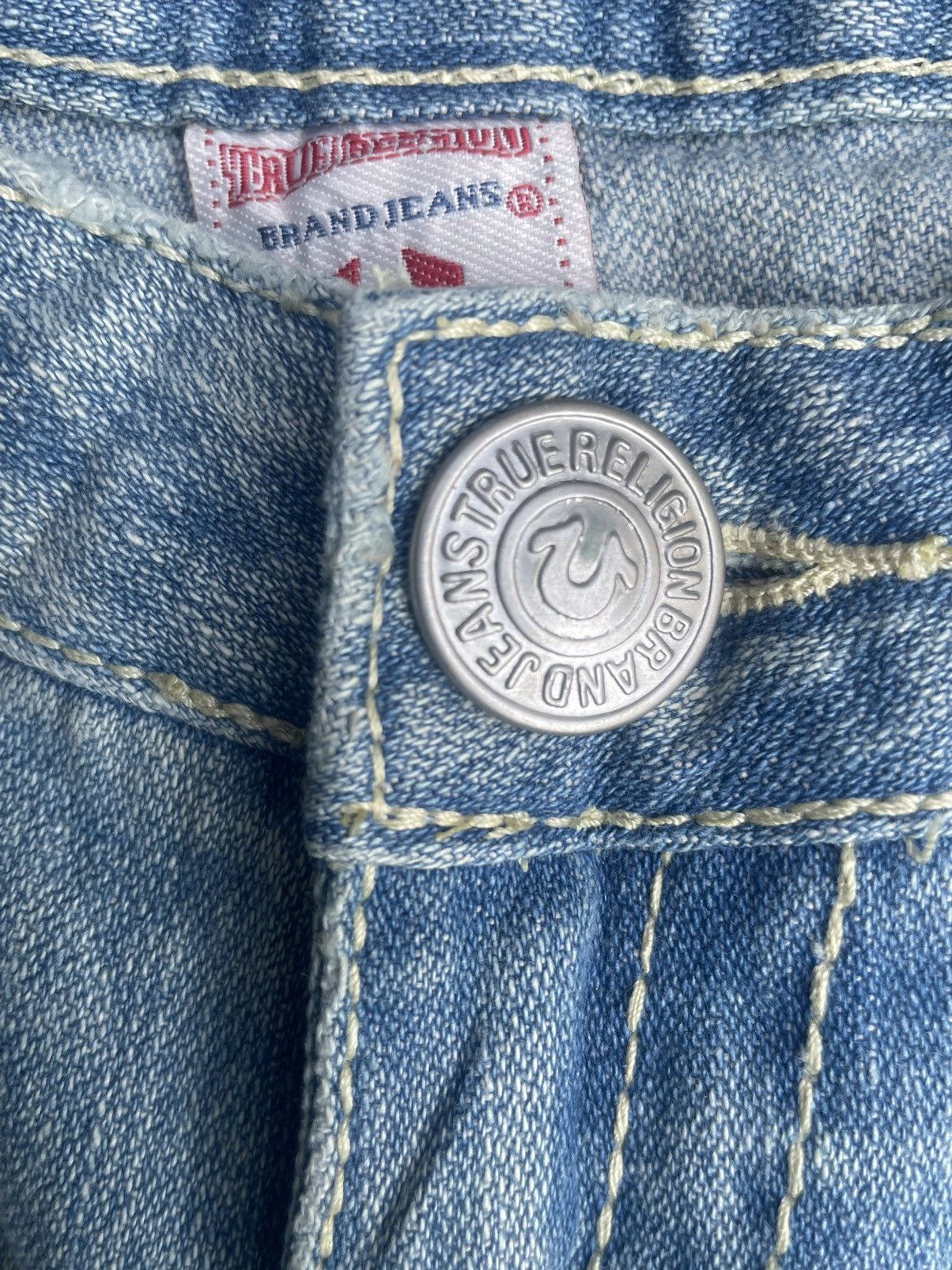 Designer × True Religion True Religion Joey Big T Distresed Denim Size 32" / US 10 / IT 46 - 15 Thumbnail