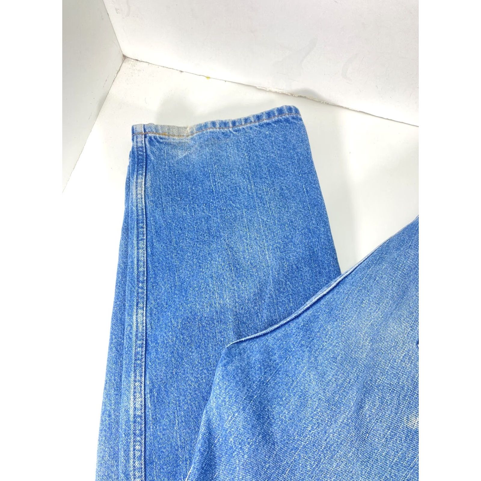 Pendleton Pendleton Jeans Men 34X32 Blue Denim Relaxed Straight Distressed Jeans Mens 34 Waist 32 Inseam Denim Blues Straight Distressed Size US 34 / EU 50 - 3 Thumbnail