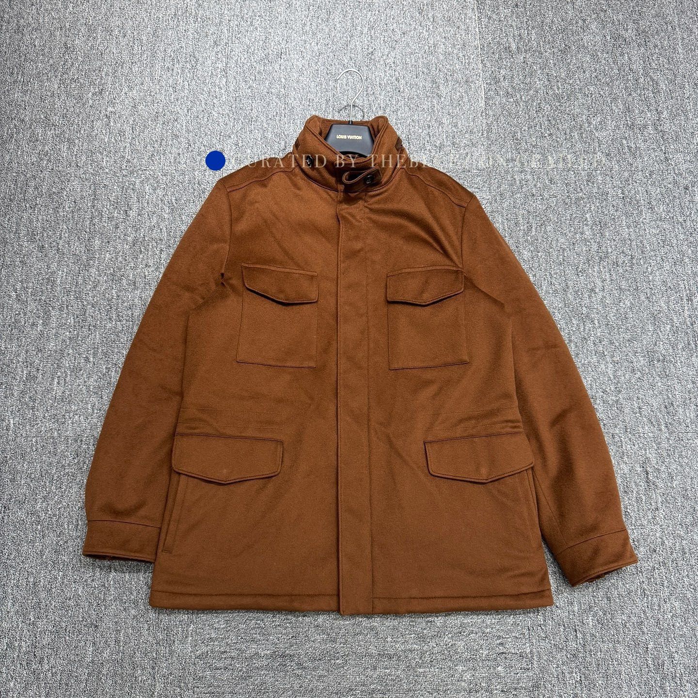 Loro Piana Brown Heavy Coat with Pockets Size M Size US M / EU 48-50 / 2 - 1 Thumbnail