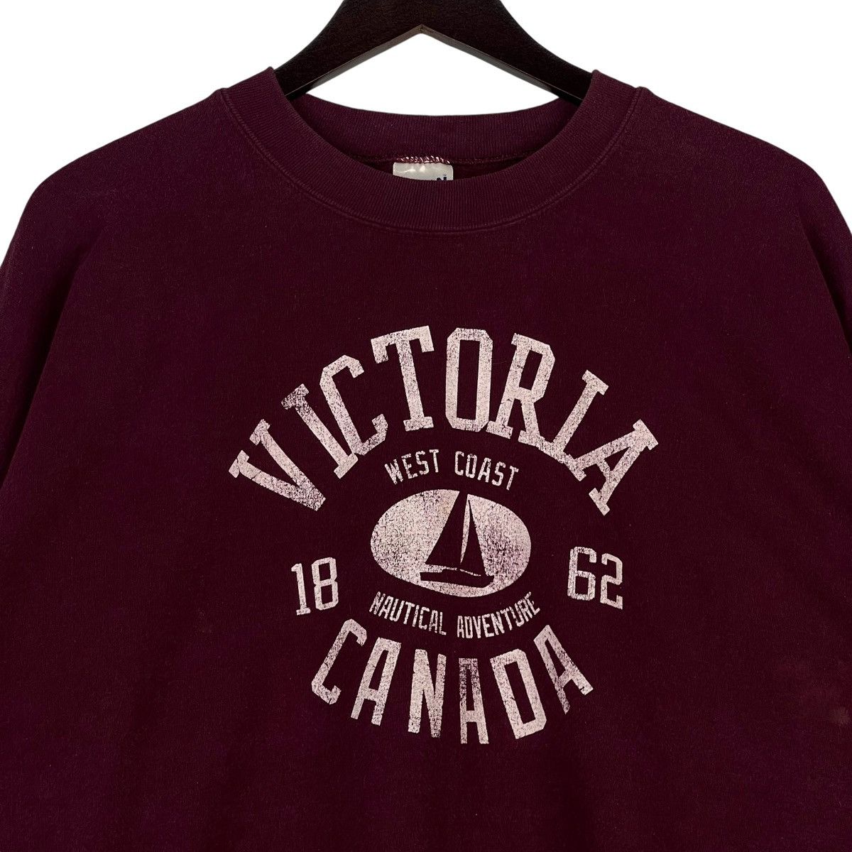 Gildan × Vintage Vintage GILDAN Victoria West Coast Canada Crewneck Size XXL / US 16-18 / IT 52-54 - 4 Thumbnail