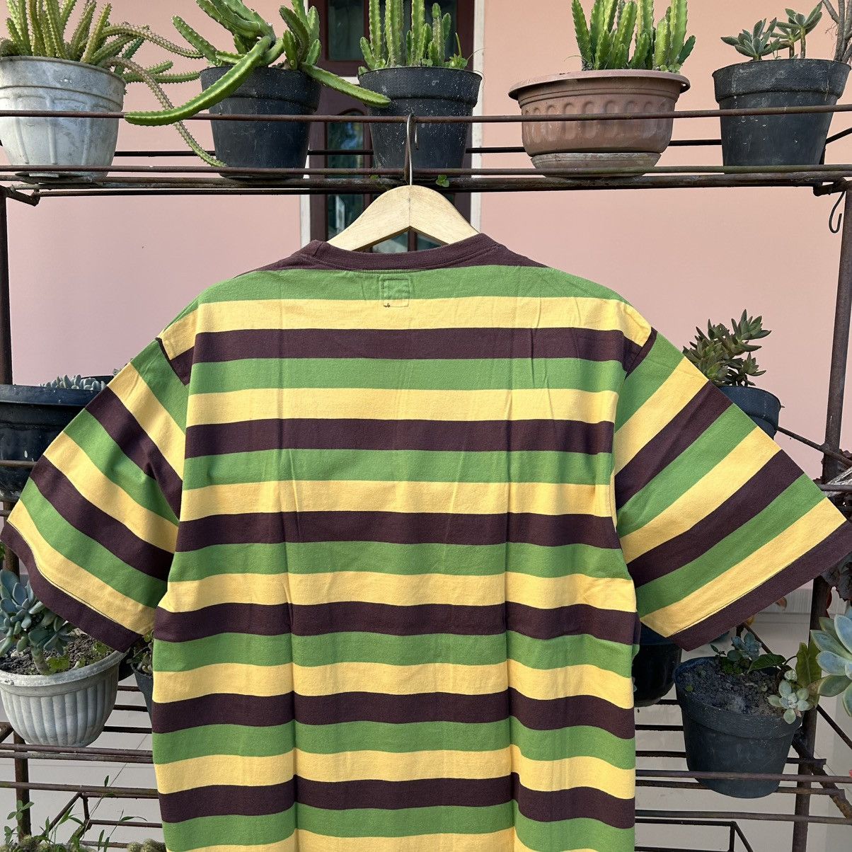 Stussy Vintage Tshirt Stussy Stripe Art Reggae Size US XL / EU 56 / 4 - 10 Thumbnail