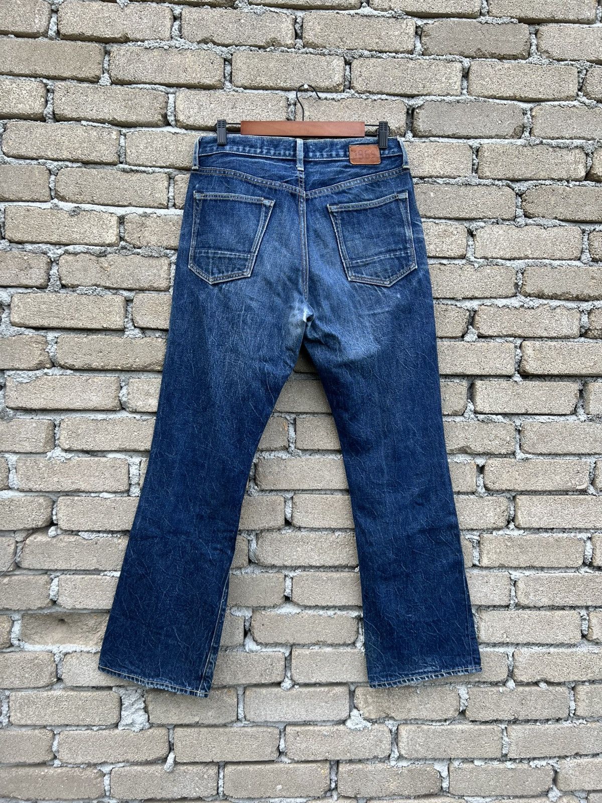 Gap GAP 1969 Denim Jeans Slim Fit Boot Waist 32-33" Size US 32 / EU 48 - 5 Thumbnail