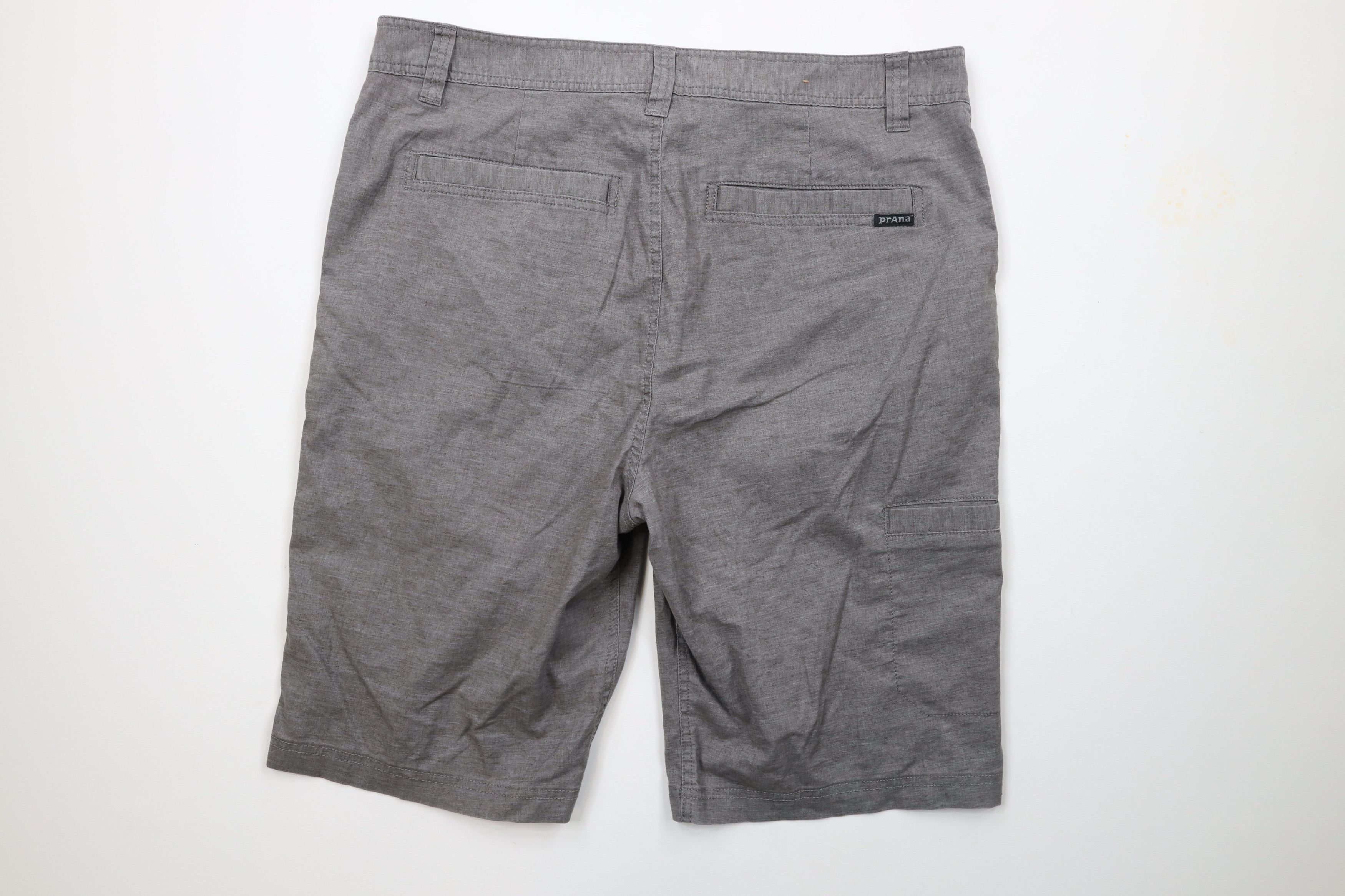 Prana × Vintage prAna Front Hiking Climbing Trail Shorts Heather Gray 11" Size US 44 / EU 60 - 7 Thumbnail