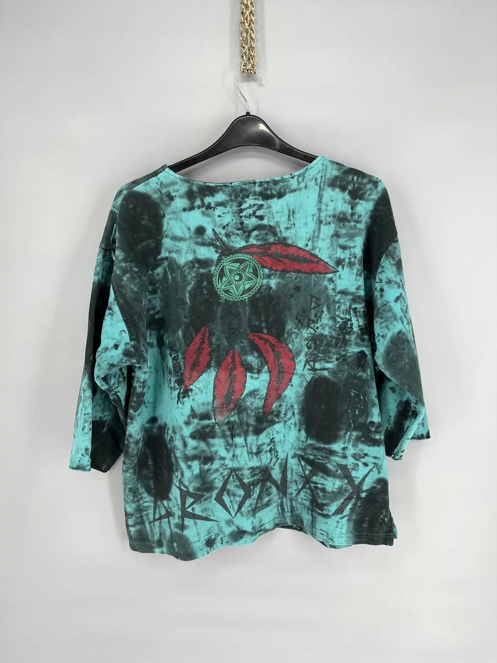 Anime Vintage Y2K Bronx tee tie-dye BAND TEE Size US M / EU 48-50 / 2 - 12 Thumbnail