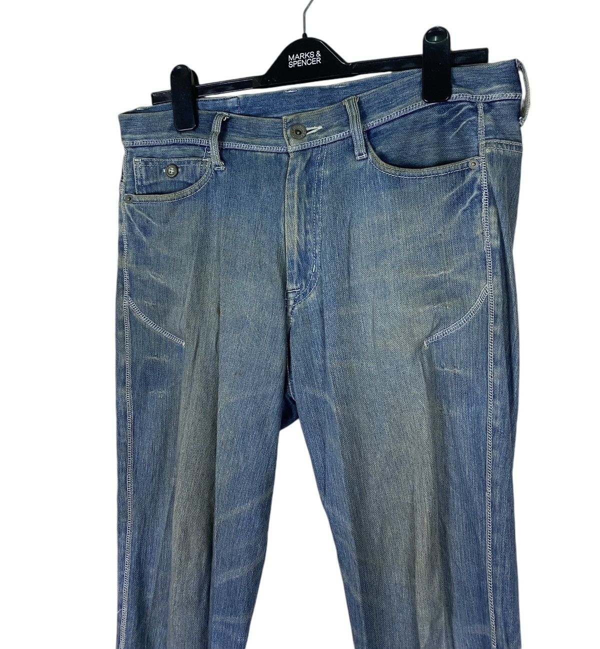 ABAHOUSE Japanese Brand Abahouse Stretchable Single Pocket Denim Size US 33 - 4 Thumbnail