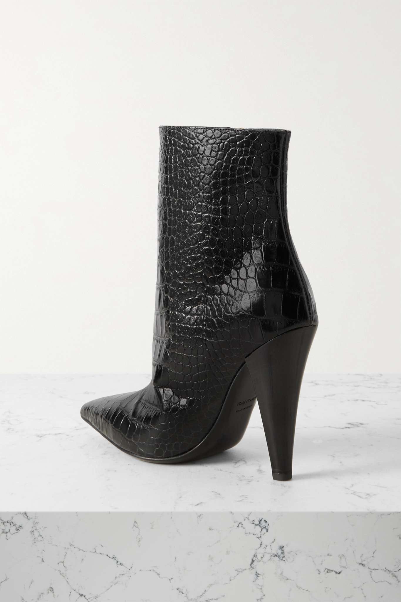 Tom Ford o1w1db11224 W3294 Leather Ankle Boots in Black Size US 7.5 / IT 37.5 - 2 Thumbnail