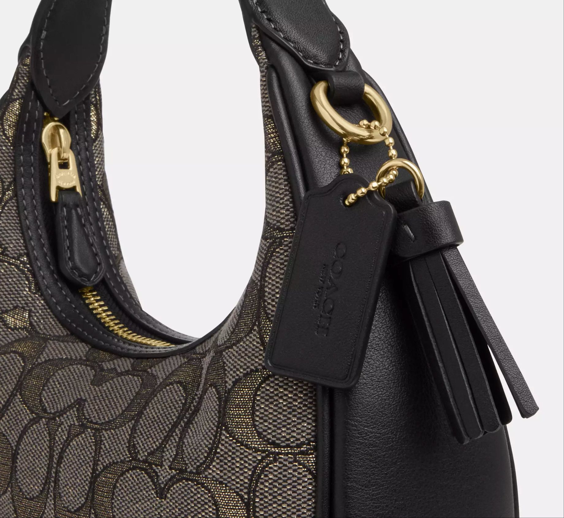 Coach Carmen Mini Crossbody Bag In Signature Jacquard CCF76 Size ONE SIZE - 12 Thumbnail