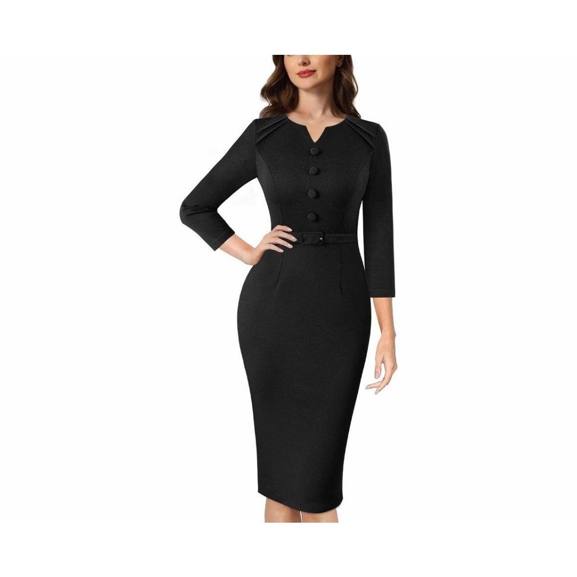 The Unbranded Brand Business Casual Dress Size Large by VF Show - NWT Size L / US 10 / IT 46 - 1 Thumbnail