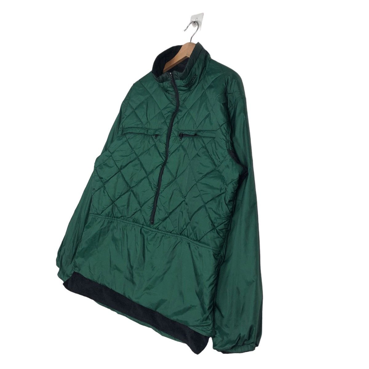 Japanese Brand 🔥Vintage Anorak Down Light Puffer Jacket Marmot Green Amry Size US L / EU 52-54 / 3 - 2 Thumbnail