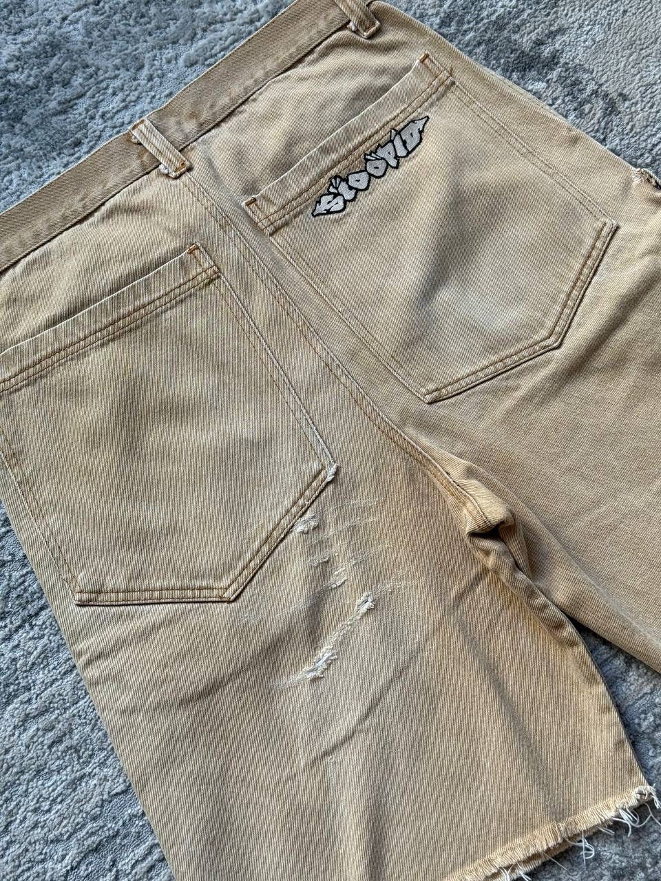 Vintage Vintage STOOPID Baggy Shorts Size US 34 / EU 50 - 9 Thumbnail