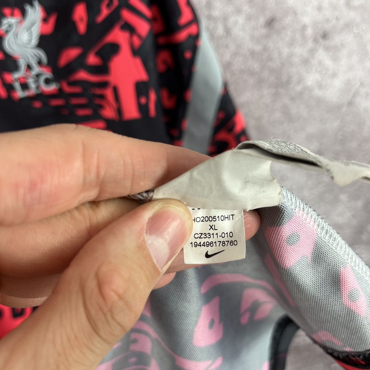 Nike Nike Liverpool 2020/2021 Pre Match Jersey T-Shirt Size XL Size US XL / EU 56 / 4 - 9 Thumbnail