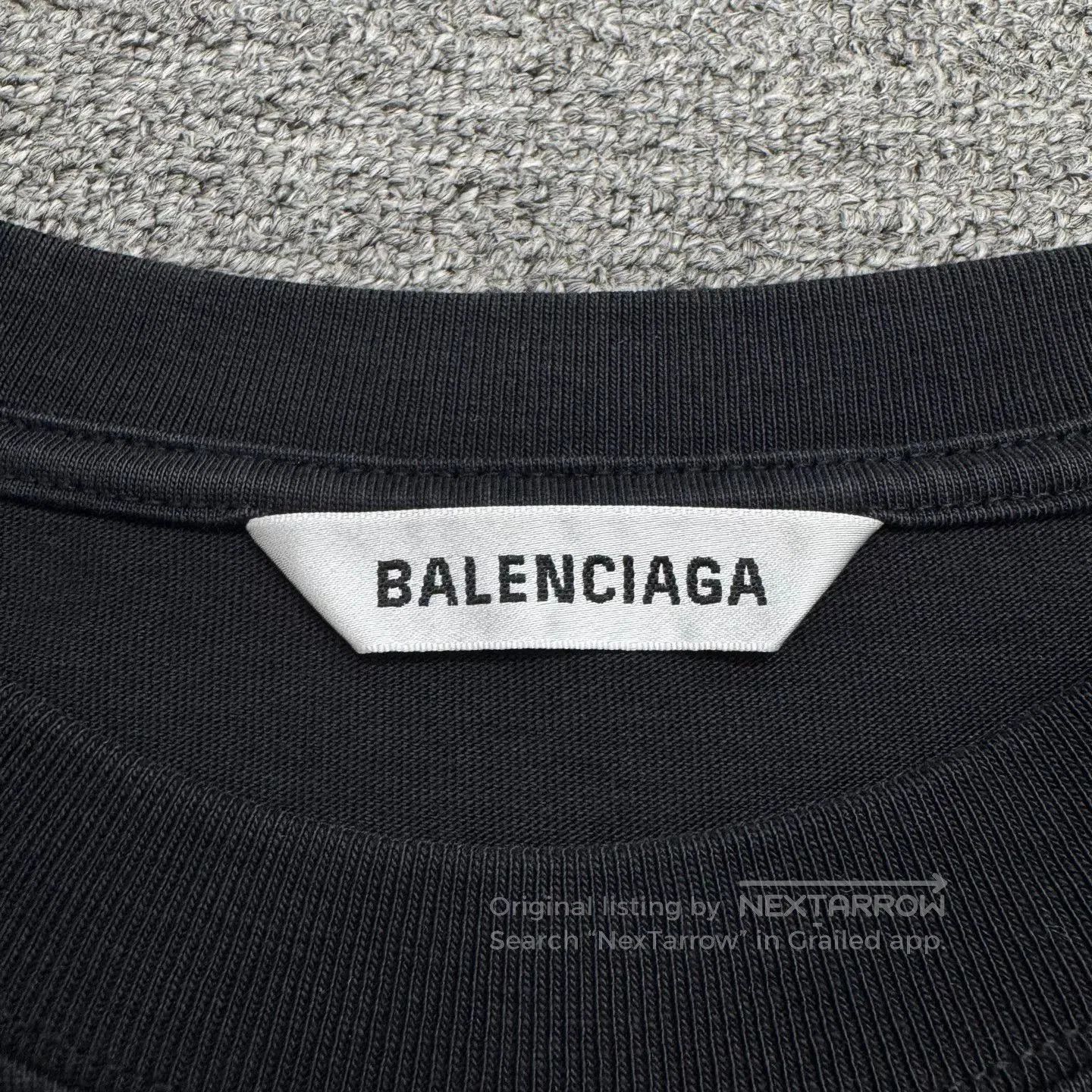 Balenciaga Balenciaga Embroidered Letter Short Sleeve. Size US S / EU 44-46 / 1 - 2 Thumbnail