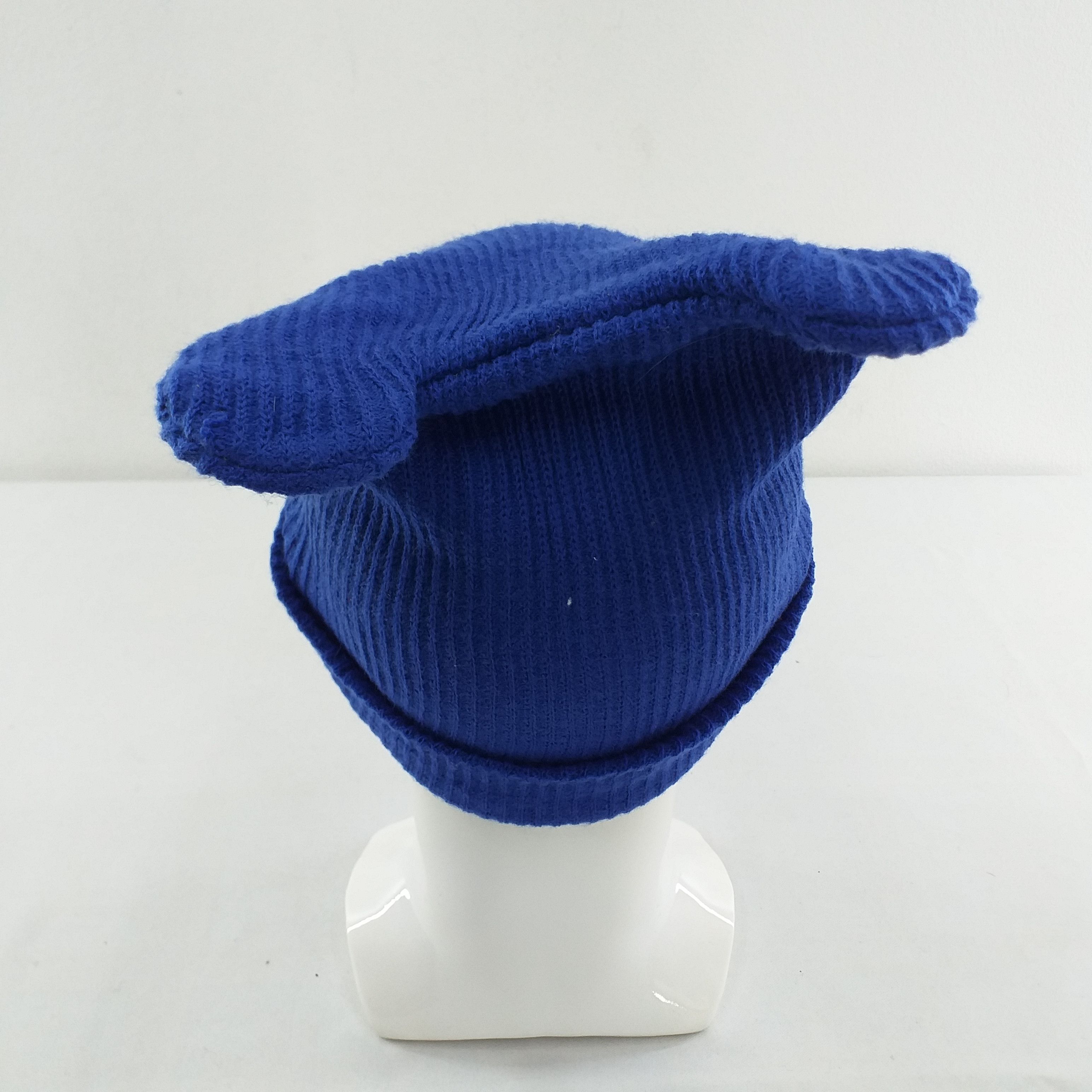 Japanese Brand Plain Horn Style Snow Cap Beanie Hat -BN028 Size ONE SIZE - 2 Thumbnail
