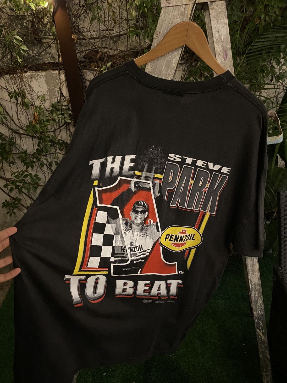 NASCAR Vintage Nascar Steve Park XXLarge Size US XXL / EU 58 / 5 - 5 Thumbnail