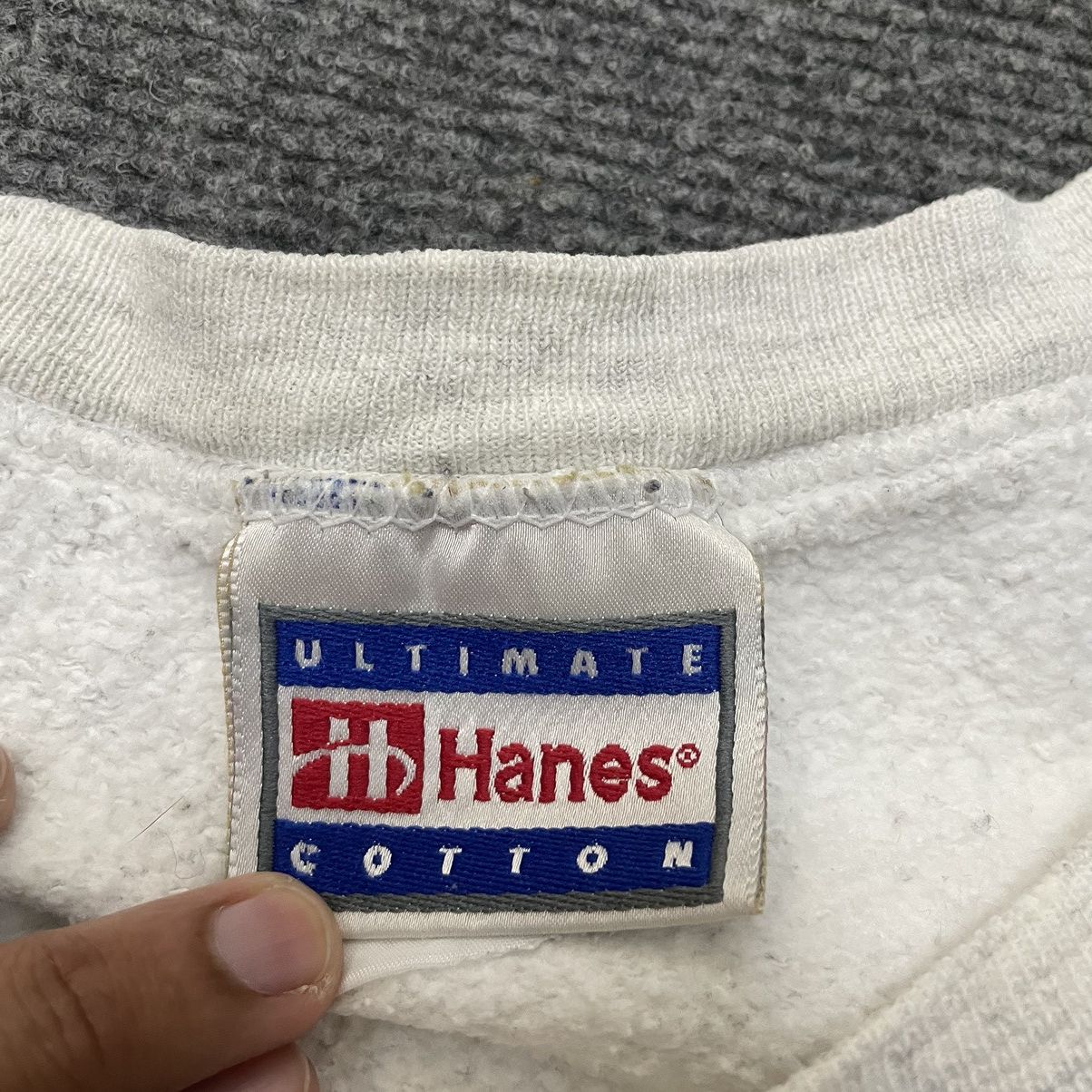 Hanes × Vintage 1990s Sooke Salmon Enhancement Society Crewneck Sweatshirt Size US M / EU 48-50 / 2 - 6 Thumbnail