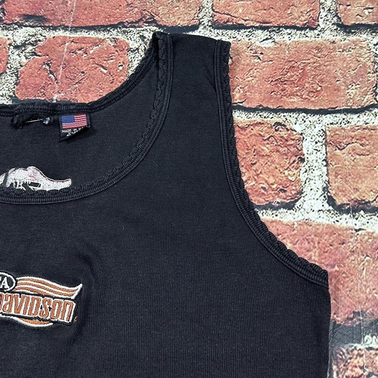 Harley Davidson Vintage Harley Davidson Tank Top Biker Cyber Grunge Size M / US 6-8 / IT 42-44 - 5 Thumbnail