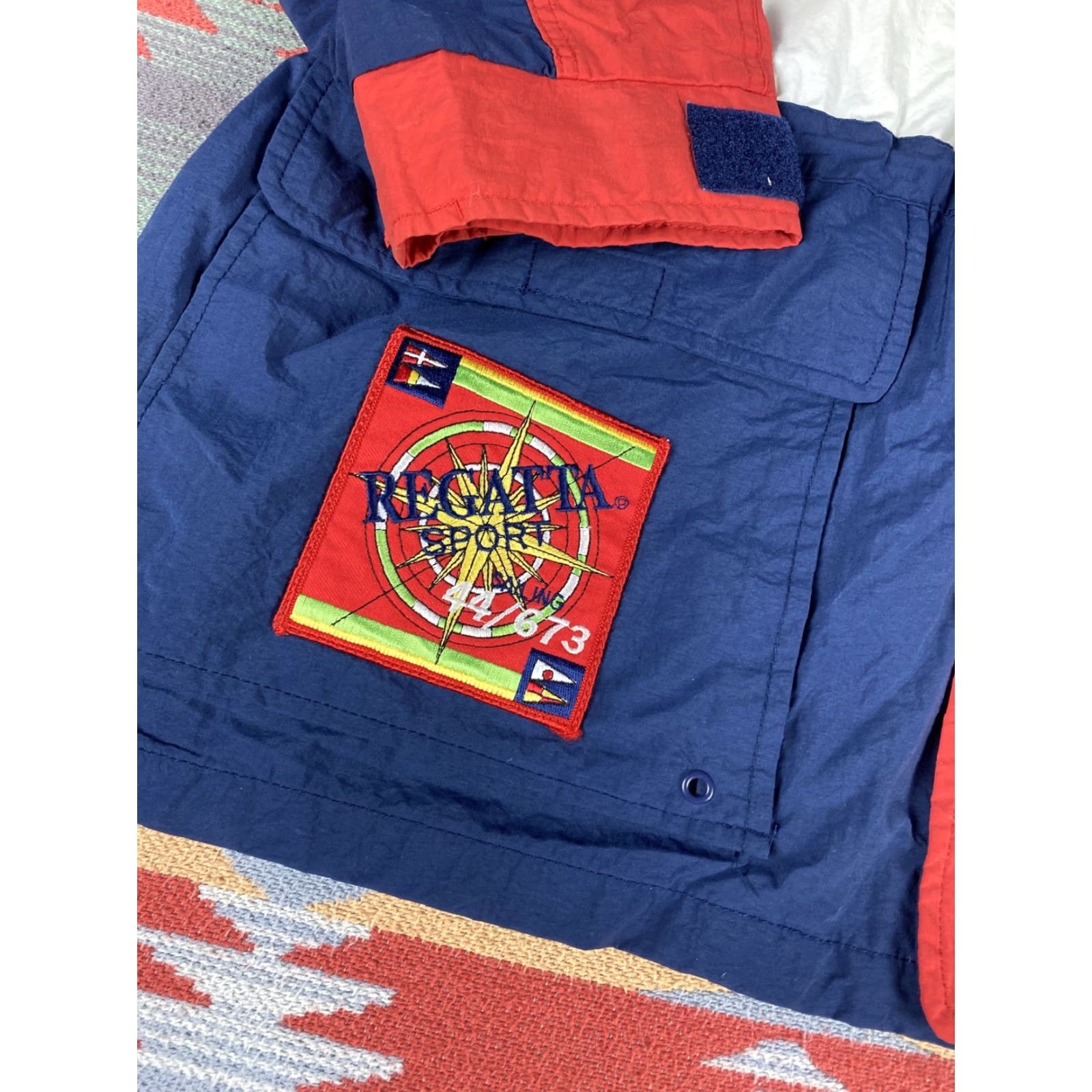 Vintage VINTAGE Regatta Sport Sailing Windreaker Parka Jacket XL Men Red White Blue 90s Size US XL / EU 56 / 4 - 3 Thumbnail