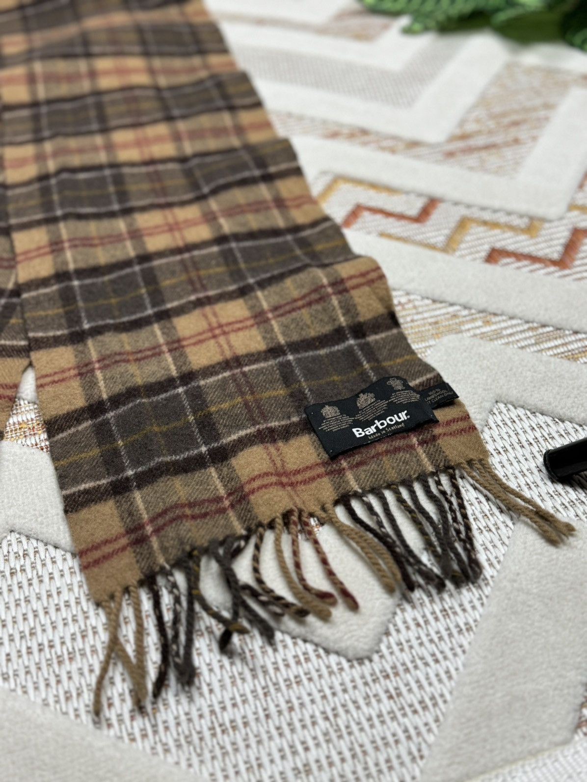 Barbour Barbour Scarf 🧣 Made in Scotland 🏴󠁧󠁢󠁳󠁣󠁴󠁿 Size ONE SIZE - 11 Thumbnail