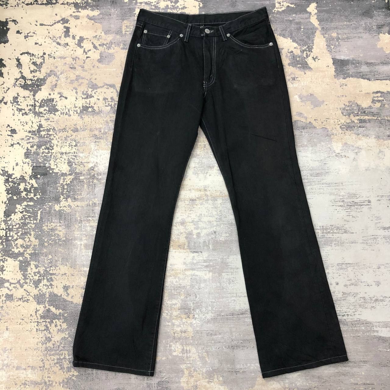 Levi's P218 LEVI'S x DESIGNER FLARED DENIM JEANS Size US 33 - 2 Thumbnail