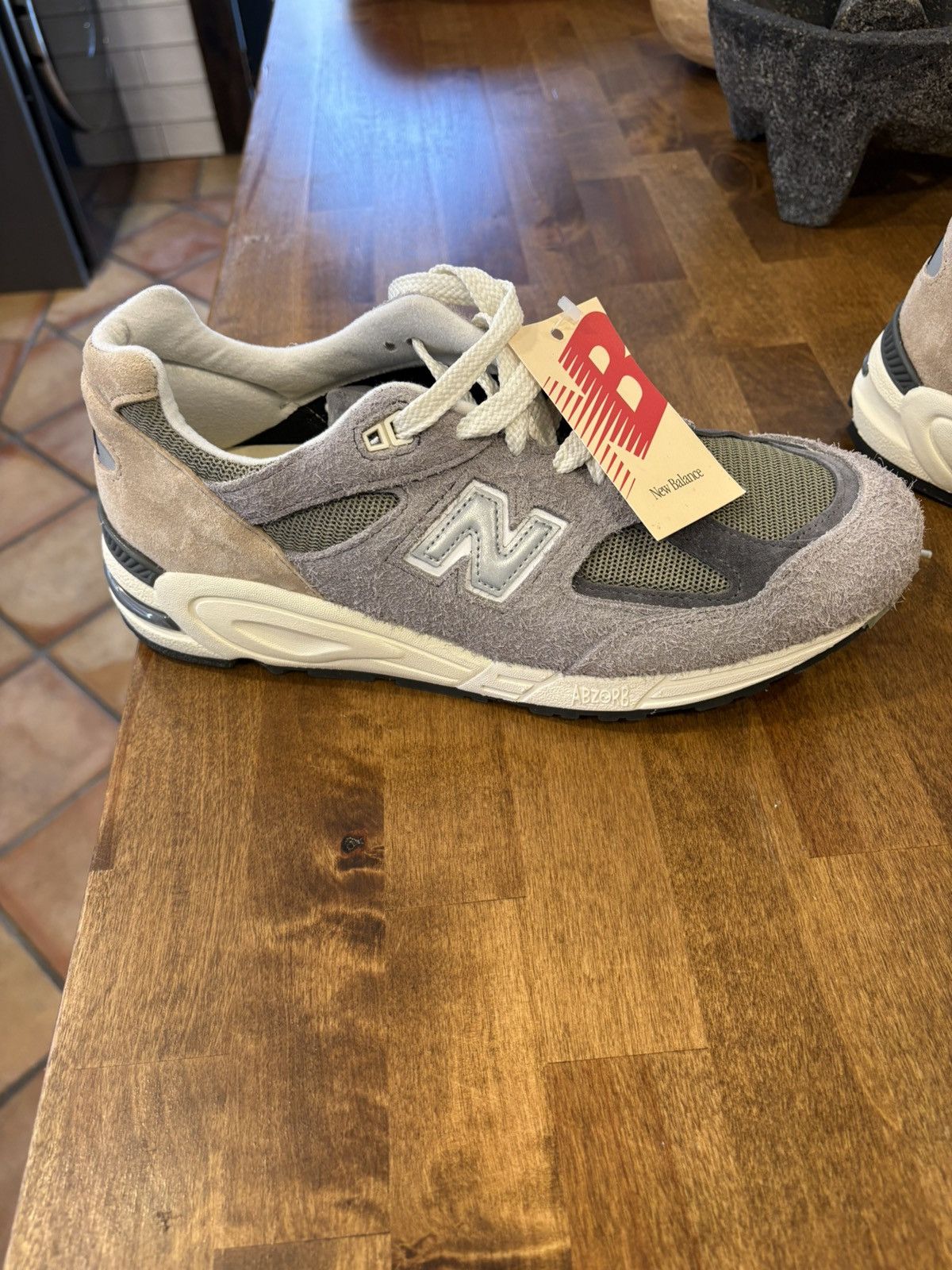 Aime Leon Dore × New Balance 990 V2 Marblehead Size US 10 / EU 43 - 2 Thumbnail