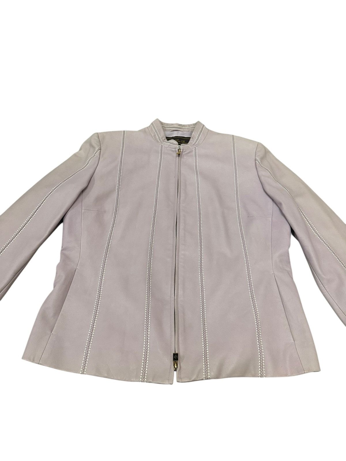 Loro Piana Loro Piana Pink CrossStitching Jacket Size XL / US 12-14 / IT 48-50 - 3 Thumbnail